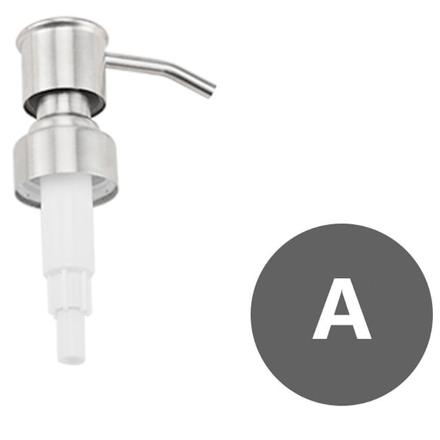 Lefu 304 Distributeur de Lotion en Acier Inoxydable Distributeur de Savon Tête de Presse