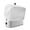 White, variant on Toaster Cover 2 Slice, White Dustproof Bakeware Oven Protector with Top Hook, Modern Simple White Backdrop Waterproof Small Kitchen Appliance Toasters Dust Cover, 12"x7.5"x8"