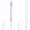 thumbnail image 3 of Clearance Sale! 12PACK Click Ballpoint Pens, 1.0mm Medium Point Black Ink Retractable Pens, Plastic, for Office & Home, (14.2x22.8cm, Sky Blue), 3 of 4