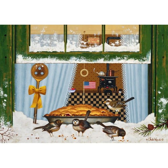 Rompecabezas Buffalo Games Charles Wysocki Bird Pie, 300 piezas