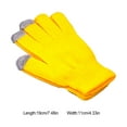 thumbnail image 2 of Sonducket 1 par de guantes de invierno para mujer, tejido artesanal, cubierta de mano, elegante, cálido, cómodo, guante de punto para pantalla táctil guantes y mitones Amarillo oscuro Sonducket AP009536-11, 2 of 6