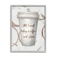 thumbnail image 4 of Stupell Coffee and Jesus Phrase Faith Based Drink Framed Wall Art 24 x 30 Black, 4 of 4