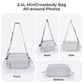 thumbnail image 6 of Gynky Crossbody Bags for Women, Puffy Mini Crossbody Purse Small Purses, Phone Purse Handbag Shoulder Bag for Travel Daypack, 6 of 6