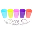 thumbnail image 3 of MIANGASTORE 5 Sets Pegboard Hooks Cup Storage Racks Mug Pegboard Organizers (Random Color), 3 of 8