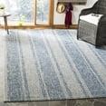 thumbnail image 2 of SAFAVIEH Courtyard Robert Striped Indoor/Outdoor Area Rug, 9' x 12', Light Grey/Blue, 2 of 14