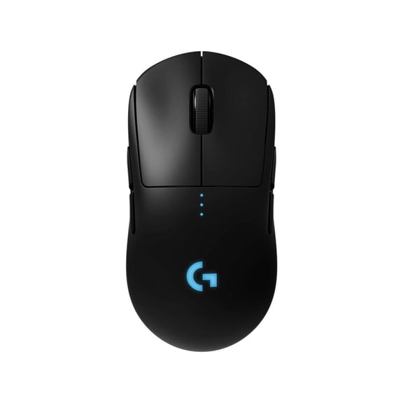 Logitech - G PRO Lightweight Wireless Optical Ambidextrous Gaming Mouse with RGB Lighting - Black