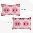 thumbnail image 4 of Balery Pig Nose Bedding Queen Pillow Cases - Envelope Closure - Soft Brushed Microfiber Fabric - Shrinkage and Fade Resistant Pillow Cases-20"x30", 4 of 9