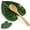Green, variant on Cute Leaf Ceramic Spoon Rest, Keeps Counters Clean, for Stove Top and Kitchen Counter, Decorative Green Spoon Holder, Kitchen Decor Gift