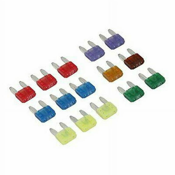 Mini-Blade Automotive Fuse 15-Pack