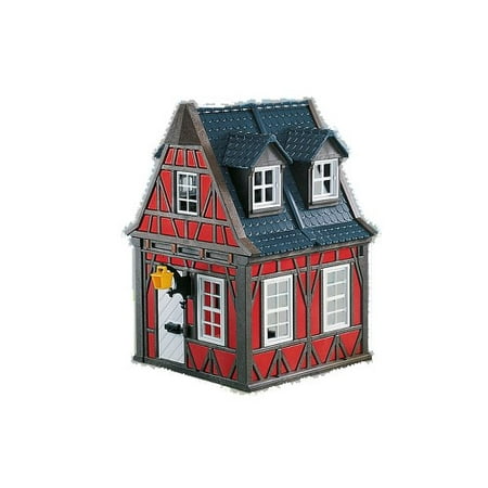 Playmobil House - Playmobil Add On #7785 Red Timbered House - New Factory Sealed