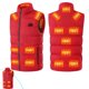 thumbnail image 1 of Teissuly Heated Waistcoat For Men Women, Unisex Winter Hooded Heated Outerwear For Men Women, Lightweight USB Electric Heated Clothing Waistcoat With 3 Heating Level Teissuly WER202311272826, 1 of 6