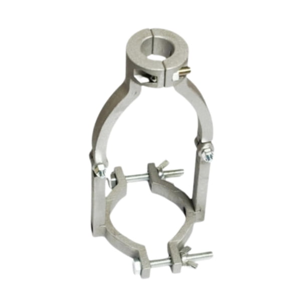 Accesorio para carpintería con soporte fijo para taladro cuadrado, efectivo, ajustable, de 38 a 55 mm Plata