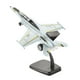 thumbnail image 4 of Modelo de avión de combate F18 a escala 1/100, modelo de avión, juguete para niños, aviación conmemorativa. azul claro, 4 of 9