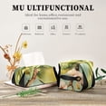 thumbnail image 7 of Vintage Green Parrot Tissue Box Cover Leather Square Rectangle Tissue Box Holder for Bathroom Living Room Desk Office Decor, 7 of 7
