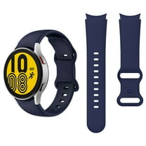 FIEWESEY Bands Only Compatible with Samsung Galaxy Watch 5/Watch 6/Galaxy Watch 4 Band 40mm 44m/Galaxy Watch 5 Pro Band 45mm/Watch 4 Classic Band, 20mm Soft Silicone Sport Bands for Women&Men(Blue)