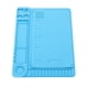 thumbnail image 5 of Almohadilla De Soldadura, Diseño Ranurado, Escala Transparente, 2 Piezas, Alfombrilla De Reparación Portátil De Gran Tamaño Para Trabajar ANGGREK 12345678, 5 of 8