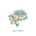 thumbnail image 3 of Glow in The Dark Aquarium Gravel 500g Fluorescent Sand for Vases Fish Tank Decor,A, 3 of 6