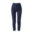 thumbnail image 3 of Tummy Control Slim Leg Pants for Women High Stretch Everyday Ankle Length Bottoms, 3 of 6