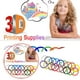 thumbnail image 3 of Leji 3D Printing Pen Filament, Materiales de Alta y Baja Temperatura, para Educación Infantil, Artesanía Creativa, Peso 150g, Paquete 15x19x3cm, 3 of 8