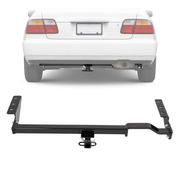 KOJEM Trailer Tow Hitch 2 Inch Receiver Compatible with 1994-1997 Honda Accord 2 Door Coupe / 4 Door Sedan Models