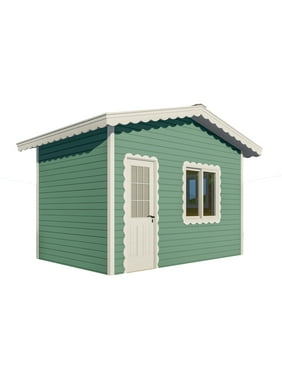 Well Done 1 Home Kits Small Spaces - The Country Cottage - Assembled Size 12'W x 8'D x 10'3.5