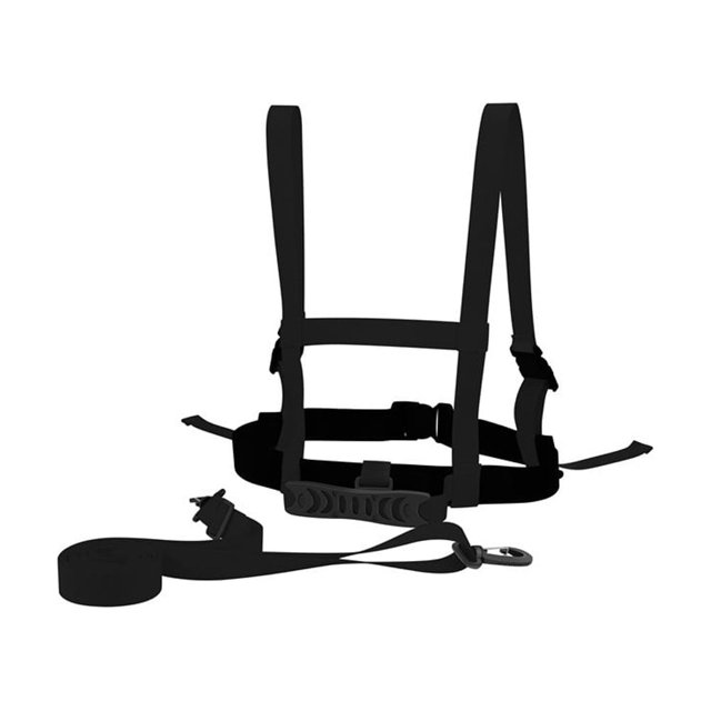 Arnés de hombro para esquí para niños, arnés de entrenamiento para patinaje sobre snowboard, con correa extraíble y asa de fácil elevación (negro) brillar Electrónica