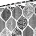 thumbnail image 4 of Waterproof Abstract Art Shower Curtain 72x84 Inch Boho Style Polyester Unique Shower Curtain for Bathroom Hotel Home Decor with 12 Plastic Hooks, 4 of 5