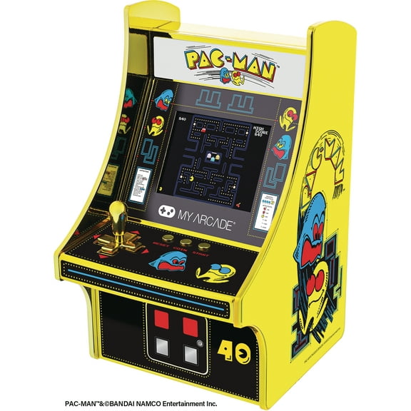 My Arcade DGUNL-3290 Pac-Man 40th Anniversary Micro Player Retro Arcade Machine