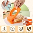 thumbnail image 3 of Sandwich Molds Cutter and Sealer, 2024 New Sandwich Cutter and Sealer for Kids, Uncrustables Sandwich Maker, Sandwich Maker for Making Breakfast and Lunchtime Easier (Round-Grey) Round-Grey, 3 of 5