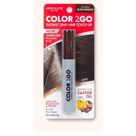 Absolute New York Couvre Racines Color 2GO Black Brown