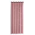 thumbnail image 2 of Cortinas para ventanas Jadeshay paneles de ventana estilo estrella ahuecados de Poliéster 1x2m color rosa, 2 of 8