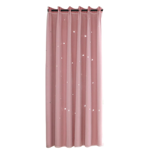 Cortina de ventana Jadeshay estilo estrella Gasa 1x2m Rosa Verde Beige Azul cielo