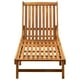 thumbnail image 4 of Reposera Casafoyer para Patio en Madera Maciza de Acacia con Cojín, 4 of 5