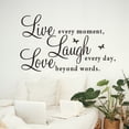 thumbnail image 3 of Clearance! Plertrvy Wall Stickers for Living Room Diy Wall Art Decal Decor for Bedroom Dining Room, Home Wall Stickers, (1X Wall Sticker), 3 of 9