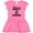 Raspberry with Polka Dots, variant on Inktastic Snowmobiling Future Snowmobiler Gift Baby Girl Dress