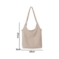 thumbnail image 2 of Bolso grande de mano para mujer, bolso de hombro de piel, bolso de viaje para mujer, bolso de diseñador de piel vegana, 2 of 5