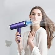 Herunwer Séchoir à cheveux Sèche-cheveux de haute puissance Maison Sèche cheveux Combustion à vent chaud Salon de coiffure Peigne Blowing