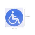 thumbnail image 2 of CRILSTYLEO 10Ud Adhesivos Para Accesibilidad Con De Alta Visibilidad Azul, 2 of 6