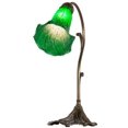 thumbnail image 5 of Meyda Tiffany 17043 15" Tall Gooseneck Table Lamp - Brass, 5 of 7