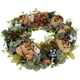 thumbnail image 3 of Corona de puerta hecha a mano, corona de pared, corona floral, corona de ratán, corona decorativa para casa de campo y boda de campo Adepaton HFP-0544, 3 of 7