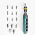 thumbnail image 4 of Kugisaki Multi-angle 14 In 1 Screwdriver Ratchet Plates Hand Shaped Screwdriver Screwdriver Screwdriver Bent Plums Crosss Screwdriver Head on Clearance, 4 of 8