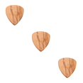 thumbnail image 2 of Toystoory Púas de guitarra Exquisito accesorio de instrumento de música pequeño Herramientas de juego simples Púa de madera para Type1 NO1, 2 of 6