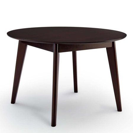 Modway Vision 45 Round Dining Table in Cappuccino
