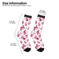thumbnail image 2 of Goofa Girl Butterfly Pattern Children's Crew Socks, Kids' Daily Wear and Sports Socks, Breathable Socks, Sports Socks, Moisture-Wicking Socks for Children, 2 of 6