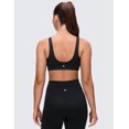 thumbnail image 2 of CRZ YOGA Butterluxe V Neck U Back Sports Bras For Women, 2 of 6