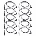 thumbnail image 2 of Accessoires de Test Multimètre, 10 Set Banana Plug Banana Plug Test Lead Set Droit Tourner Plug Test, 2 of 14