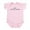 Petal Pink, variant on CafePress - Infant Bodysuit - Baby Light Bodysuit, Size Newborn - 24 Months