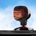 thumbnail image 4 of Car Heater Demister Defroster Winter/Cold Weather Anti-Fog for Vehicle degree Rotation Base Warmer 24V White, 4 of 8