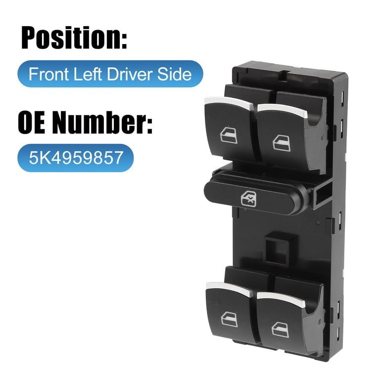 1 Set Replacement 5K4959857 Car Master Power Window Switch Front 