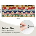 thumbnail image 5 of Pioneer Flower Floral Print Pattern Kitchen Rug Mat,Kitchen Runner Rugs Non Skid Washable,Decorative Kitchen Floor Mats for Kitchen,Sink,Laundry,17"X47", 5 of 5